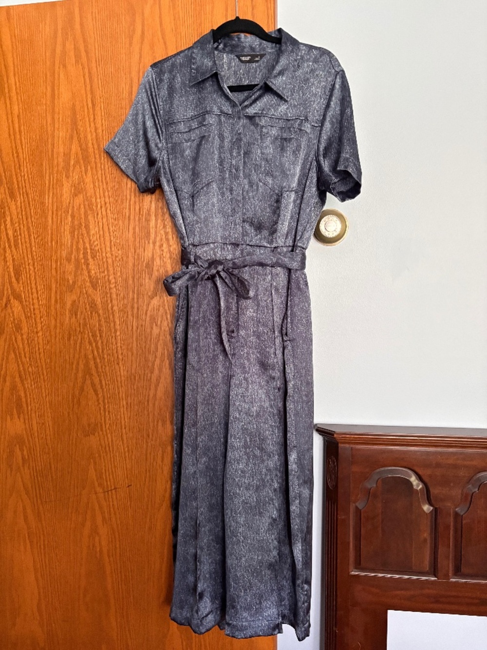 Denim-Look Jumpsuit